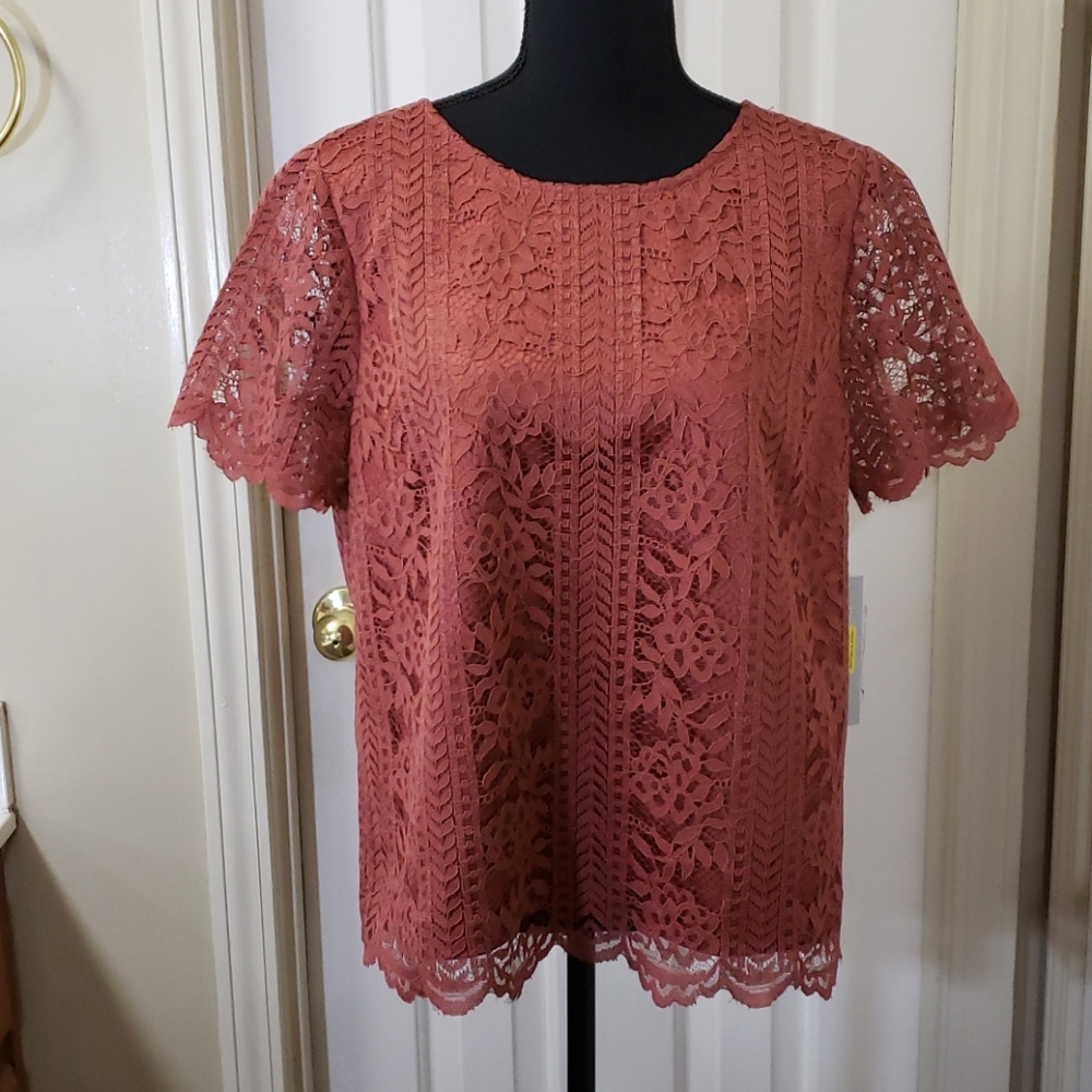 Preston & York Short Sleeve Blouse